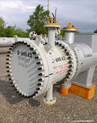 2140 sq.ft., 412 psi shell, Ilsung Corp #AEU, 4 Pass U Tube Shell & Tube Heat Exchanger, 2015 - Image 6