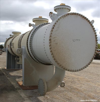 6633 sq.ft., 382 psi shell, Daekyung #AJ21S-58X288, 4 Pass Shell and Tube Heat Exchanger, 2008 - Image 4