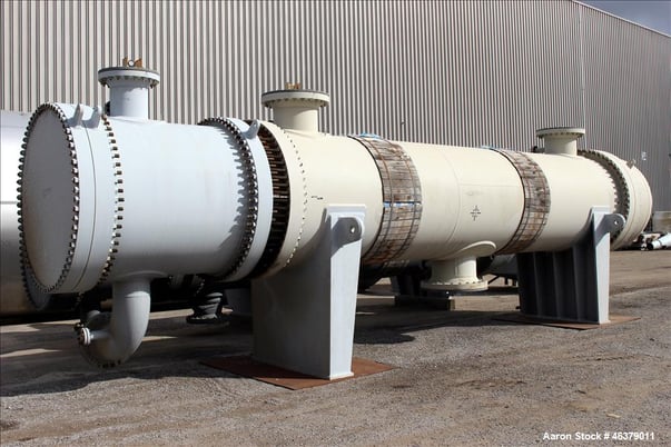 6633 sq.ft., 382 psi shell, Daekyung #AJ21S-58X288, 4 Pass Shell and Tube Heat Exchanger, 2008 - Image 5