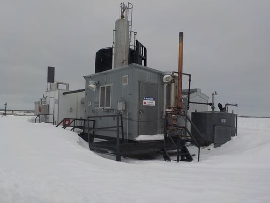30" x 17.5' Sweet Glycol Gas Dehydration Unit, 600 psi - Image 1
