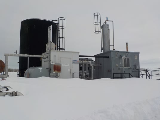 30" x 17.5' Sweet Glycol Gas Dehydration Unit, 600 psi - Image 2