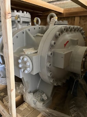 400 HP Mycom #P400SUD, Refrigeration Screw Compressor - Image 1