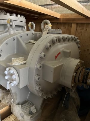 400 HP Mycom #P400SUD, Refrigeration Screw Compressor - Image 2