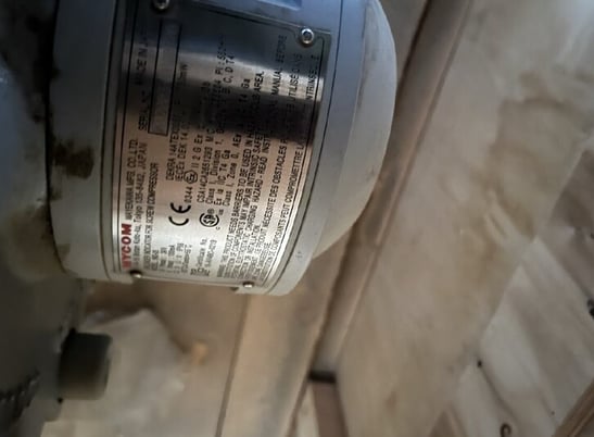 400 HP Mycom #P400SUD, Refrigeration Screw Compressor - Image 6