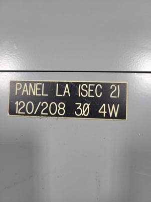 400 Amp. Cutler-Hammer, PRL1a, Pow-R-Line Panelboard, 120/208V., 3Ph, 4W 42 Circuit CTL - Image 2