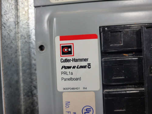 400 Amp. Cutler-Hammer, PRL1a, Pow-R-Line Panelboard, 120/208V., 3Ph, 4W 42 Circuit CTL - Image 4