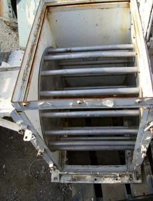 Magnetic separator, rotary, ferris wheel, 3/4 HP, Carbon Steel - Image 5