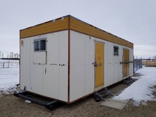 28' x 10' x 9' Wellsite Trailer Building, 10' x 32' skid, 2000 - Image 2