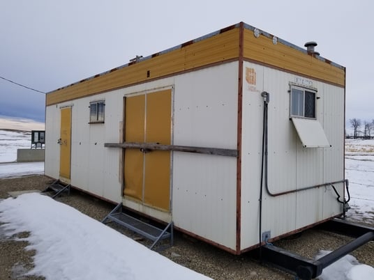 28' x 10' x 9' Wellsite Trailer Building, 10' x 32' skid, 2000 - Image 3