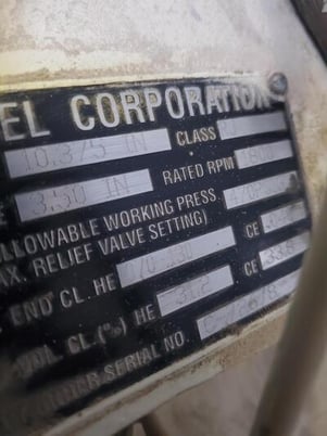 800 HP Ariel #JGJ/4, reciprocating compressor, 2-stage, Teco 5810S, 2005 - Image 7