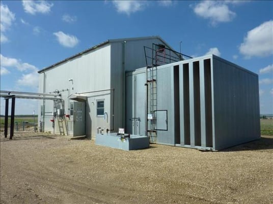 800 HP Gardner Denver #MLEOGB, reciprocating compressor, Waukesha L5792GU engine, Air-X-Changer BEH cooler - Image 1