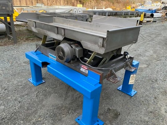 30" wide x 5' long, Cardwell #VC-1659-Vibe-O-Vey, Vibrating Conveyor, 5" depth Feed table, 39" discharge - Image 6