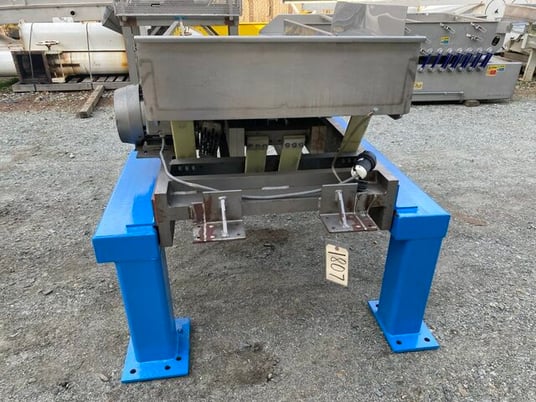 30" wide x 5' long, Cardwell #VC-1659-Vibe-O-Vey, Vibrating Conveyor, 5" depth Feed table, 39" discharge - Image 7