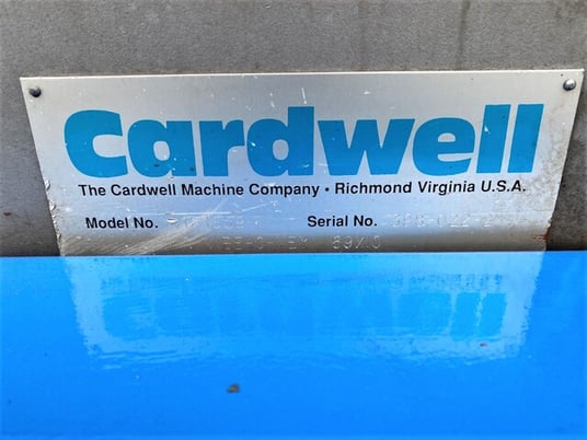 30" wide x 5' long, Cardwell #VC-1659-Vibe-O-Vey, Vibrating Conveyor, 5" depth Feed table, 39" discharge - Image 9