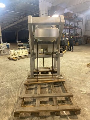 16" wide x 6' long, Meyer #VFII/SF-18-6, SN2132, Stainless Steel Vibratory Feed Conveyor & Hopper, 6" deep - Image 7