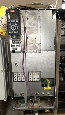 6180 cfm @ 68.2 S.P., Reitz/Phelps, radial fan, 14" dia. inlet, 11" dia. outlet, 150 HP VFD, 3565 RPM, 460 - Image 10