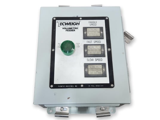 6" Tecweigh #E/CR28, screw feeder & Stainless Steel hopper, 285 lb./min. hard wheat @ 30-40 lb./cu.ft. - Image 7