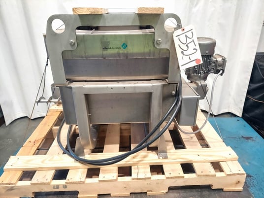 Schenck Schenck #MODMC-1V-2A, screw feeder, Stainless Steel, 3" dia. x 32" long, 19" dia. hopper, (2) 0.5 HP - Image 3