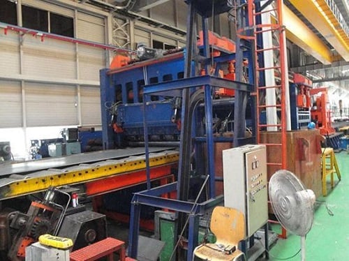 96.5" x .98" Cut-To-Length line, 70000 lb., complete with coil car, uncoiler, 2010 - Image 3