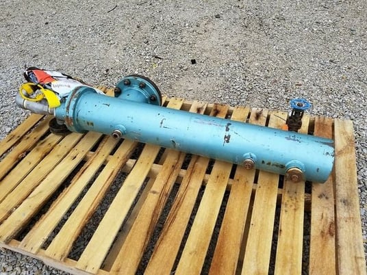 300 psi shell, American Industrial #UCRS-1754-25185 397 300, shell & tube heat exchanger, 150 psi tube, 8" - Image 3