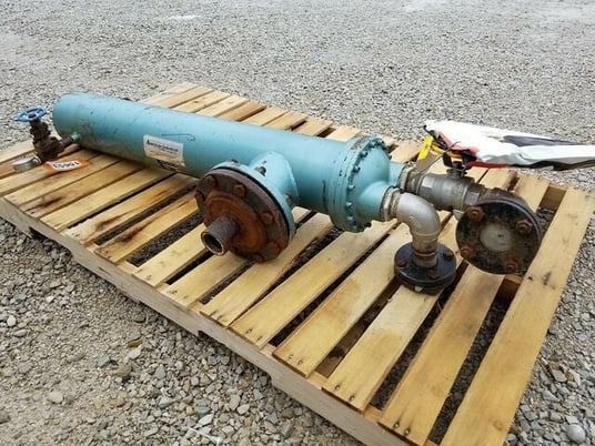 300 psi shell, American Industrial #UCRS-1754-25185 397 300, shell & tube heat exchanger, 150 psi tube, 8" - Image 5