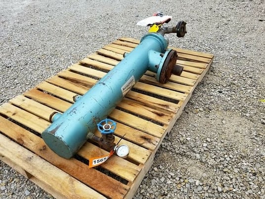 300 psi shell, American Industrial #UCRS-1754-25185 397 300, shell & tube heat exchanger, 150 psi tube, 8" - Image 6