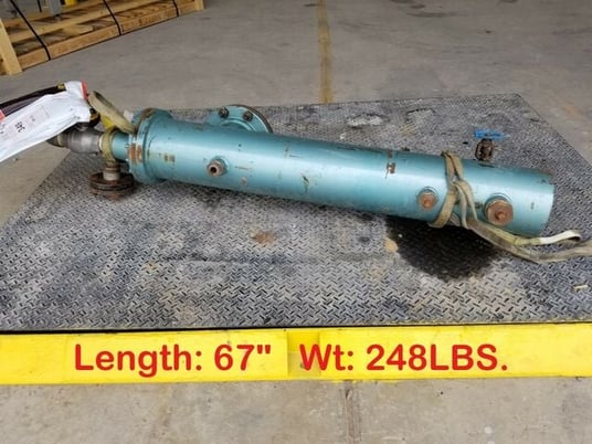 300 psi shell, American Industrial #UCRS-1754-25185 397 300, shell & tube heat exchanger, 150 psi tube, 8" - Image 9