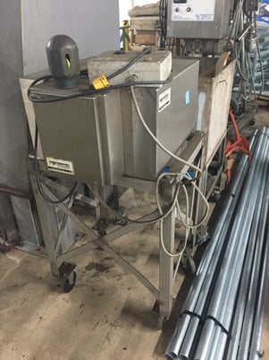 Fortress, Metal Detector, mounted on portable stand w/casters - Image 3