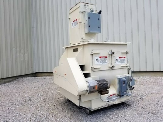 12 cu.ft. American Process #FZM-12, Forberg Fluidized Zone Paddle Mixer, 21" x 16" bin vent, 49.5" x 39.5" - Image 3