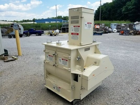 12 cu.ft. American Process #FZM-12, Forberg Fluidized Zone Paddle Mixer, 21" x 16" bin vent, 49.5" x 39.5" - Image 4