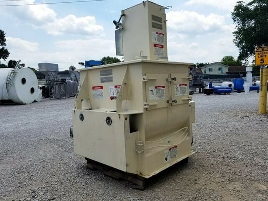 12 cu.ft. American Process #FZM-12, Forberg Fluidized Zone Paddle Mixer, 21" x 16" bin vent, 49.5" x 39.5" - Image 5