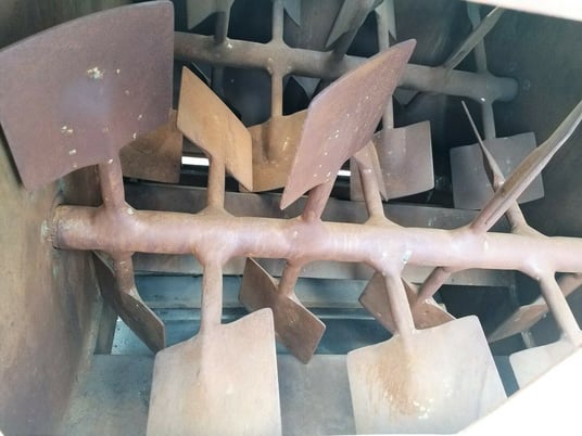 12 cu.ft. American Process #FZM-12, Forberg Fluidized Zone Paddle Mixer, 21" x 16" bin vent, 49.5" x 39.5" - Image 7