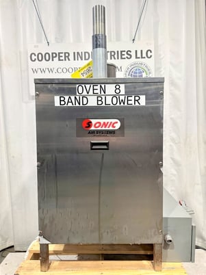 Sonic #70, blower package w/acoustic housing, 3" OD outlet, 10 HP, 208-230/460 V. - Image 1