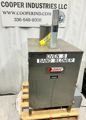 Sonic #70, blower package w/acoustic housing, 3" OD outlet, 10 HP, 208-230/460 V. - Image 2