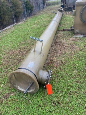 DR Technology Inc., Fermentation Vertical Packed Column Scrubber, 16" dia. x 22.5' H flange to flange - Image 6