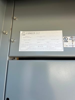 1200 Amps, Siemens #Pioneer Switchgear Main Switch GFI, 277/480 Volts, 3 phase, 4 wire, Nema 3R - Image 9