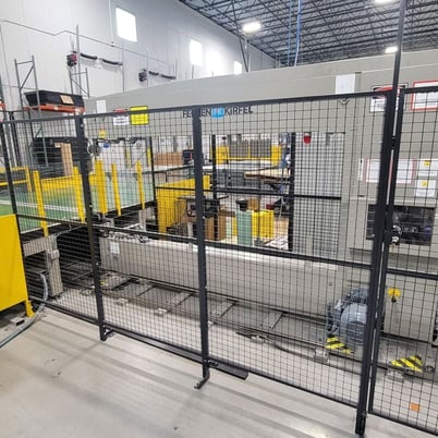 Fecken-Kirfel #H42A, horizontal bandknife splitting machine, 2.3" x 0.04" bandknife, 31.5" x 50' belt - Image 3