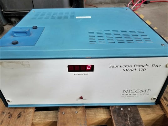 Particle Sizer Sizing System, Nicomp Submicron #370, 115 V.AC - Image 3