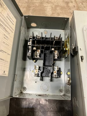 60 Amp. Eaton Cutler-Hammer, fused disconnect for Sale | Surplus Record