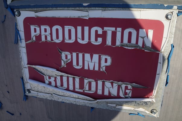 170 GPM Roper #72465GHL, rotary screw pump, 20 HP Toshiba motor, 1985 - Image 2