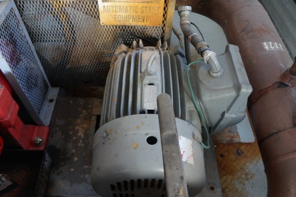 170 GPM Roper #72465GHL, rotary screw pump, 20 HP Toshiba motor, 1985 - Image 4