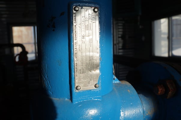 170 GPM Roper #72465GHL, rotary screw pump, 20 HP Toshiba motor, 1985 - Image 7