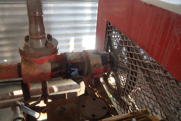 170 GPM Roper #72465GHL, rotary screw pump, 20 HP Toshiba motor, 1985 - Image 10