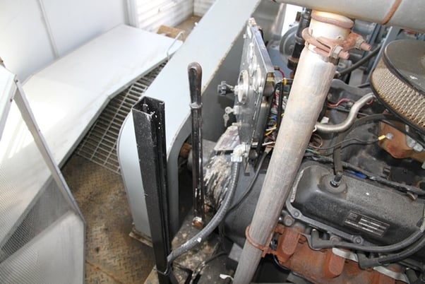 80 GPM Wheatley #T365SM, triplex disposal pump, 50 HP Ford LSC-8751-6007-ZA NG engine, 2005 - Image 4