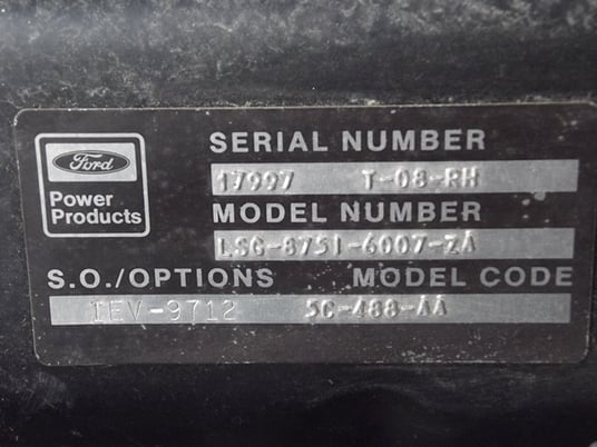 80 GPM Wheatley #T365SM, triplex disposal pump, 50 HP Ford LSC-8751-6007-ZA NG engine, 2005 - Image 5