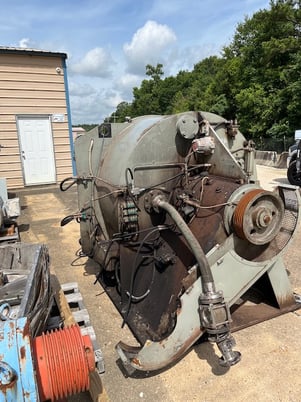 49.2" Krauss Maffei #HZ125/2.5 Si, horizontal peeler centrifuge, 316SS - Image 10