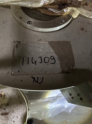 19.6" Ellerwerk #9311.11, Portable Basket Centrifuge, Hastelloy C. 500 mm basket diameter - Image 2