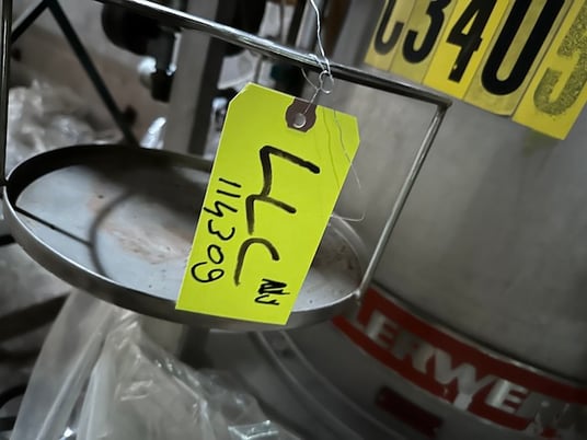 19.6" Ellerwerk #9311.11, Portable Basket Centrifuge, Hastelloy C. 500 mm basket diameter - Image 3