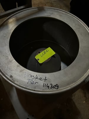 19.6" Ellerwerk #9311.11, Portable Basket Centrifuge, Hastelloy C. 500 mm basket diameter - Image 6