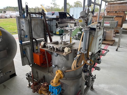 19.6" Ellerwerk #9311.11, Portable Basket Centrifuge, Hastelloy C. 500 mm basket diameter - Image 9